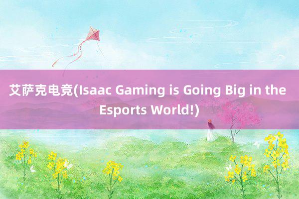 艾萨克电竞(Isaac Gaming is Going Big in the Esports World!)