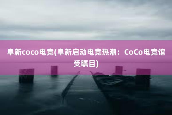 阜新coco电竞(阜新启动电竞热潮：CoCo电竞馆受瞩目)